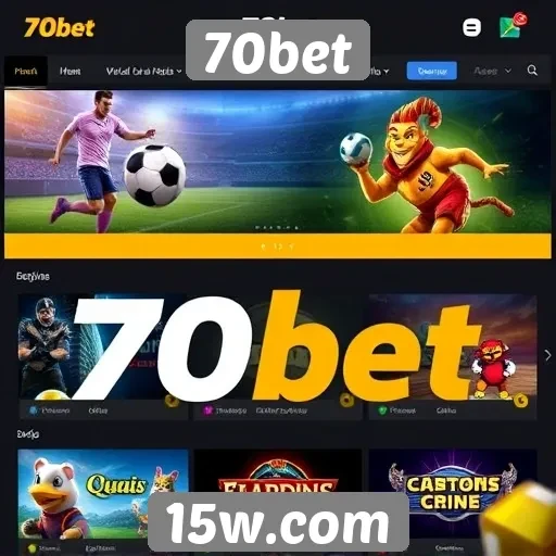 Exploração dos Jogos Disponíveis no Site 70bet